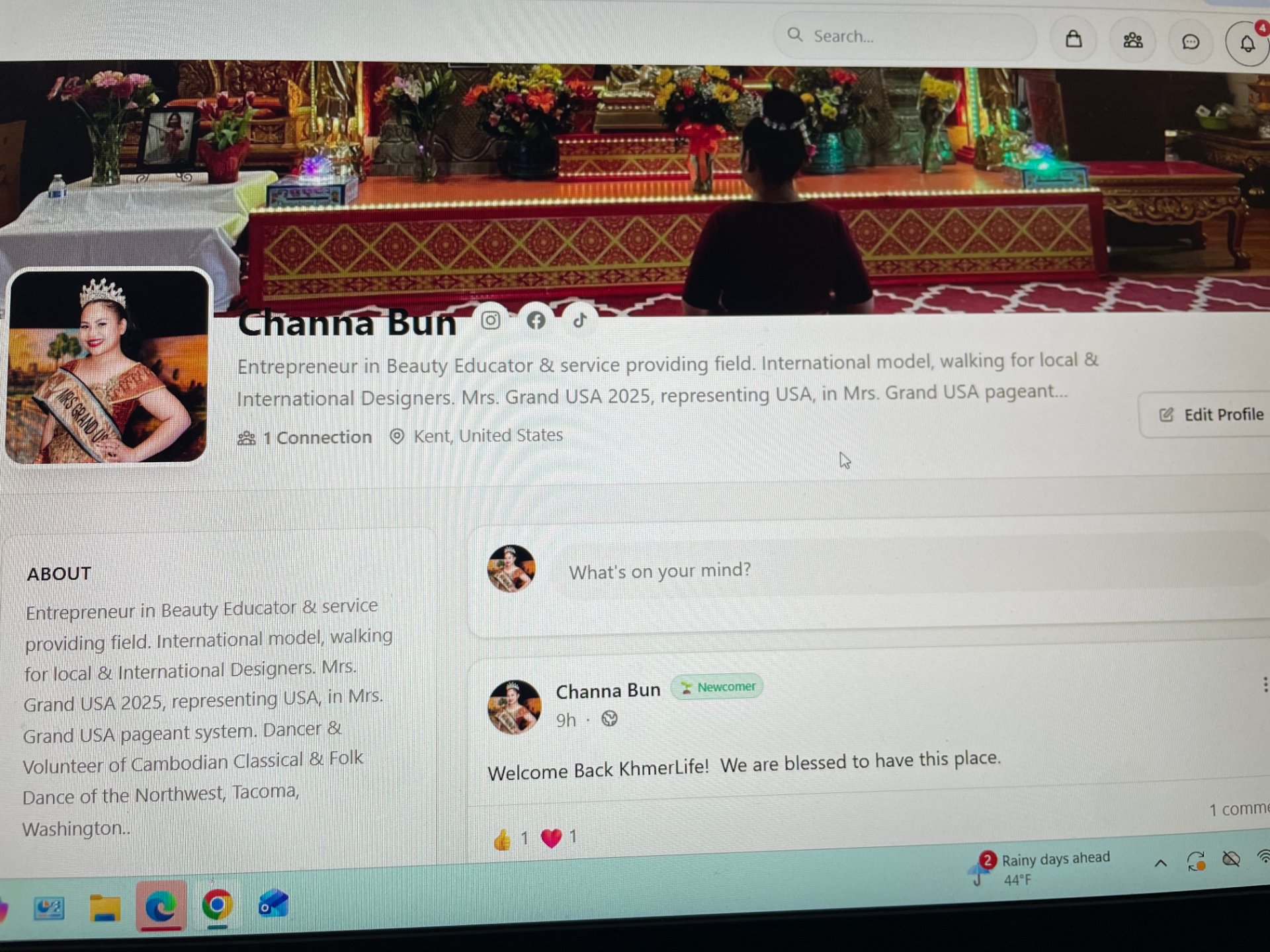 Forum post attachment