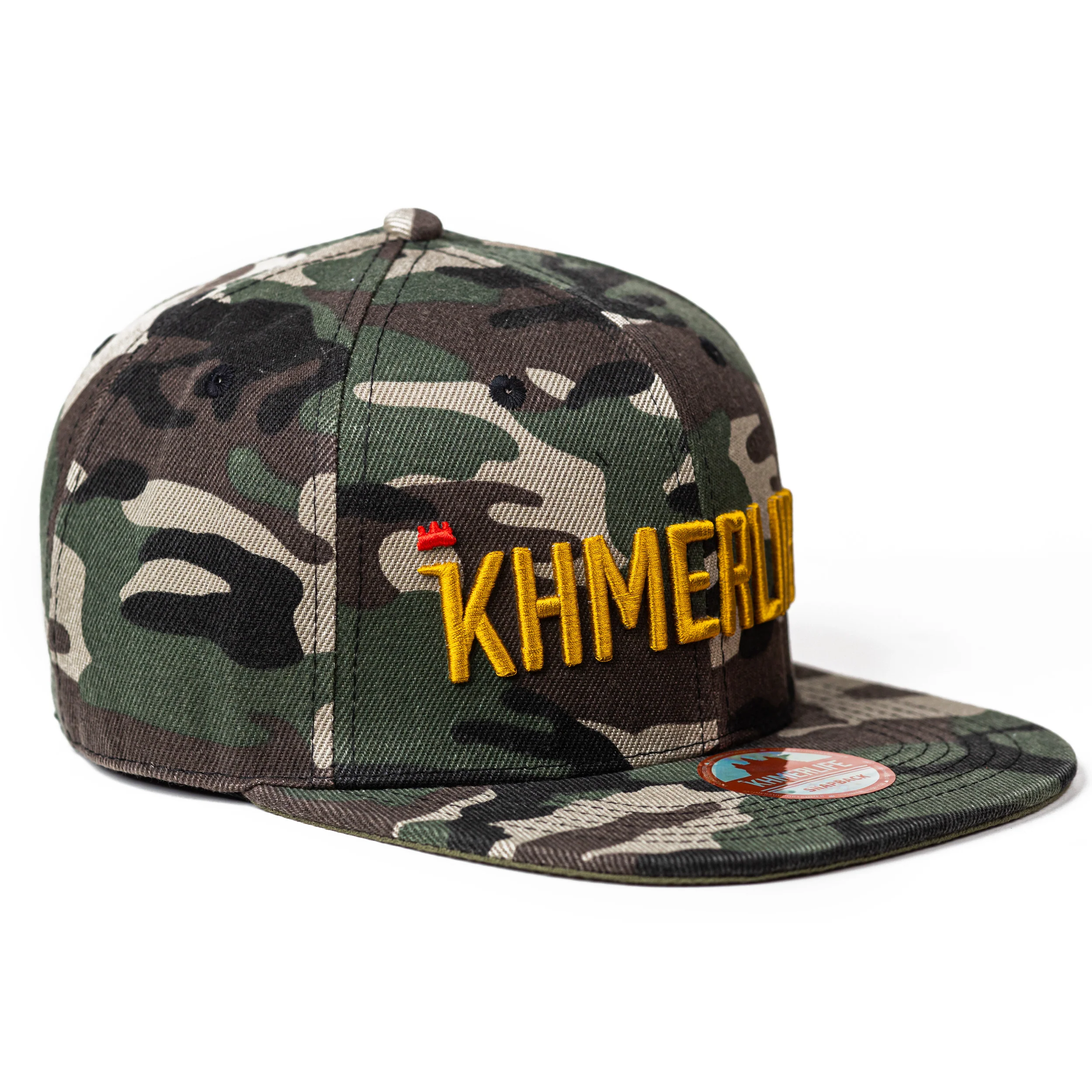 Classic Snapback Cap - Camo - Image 5