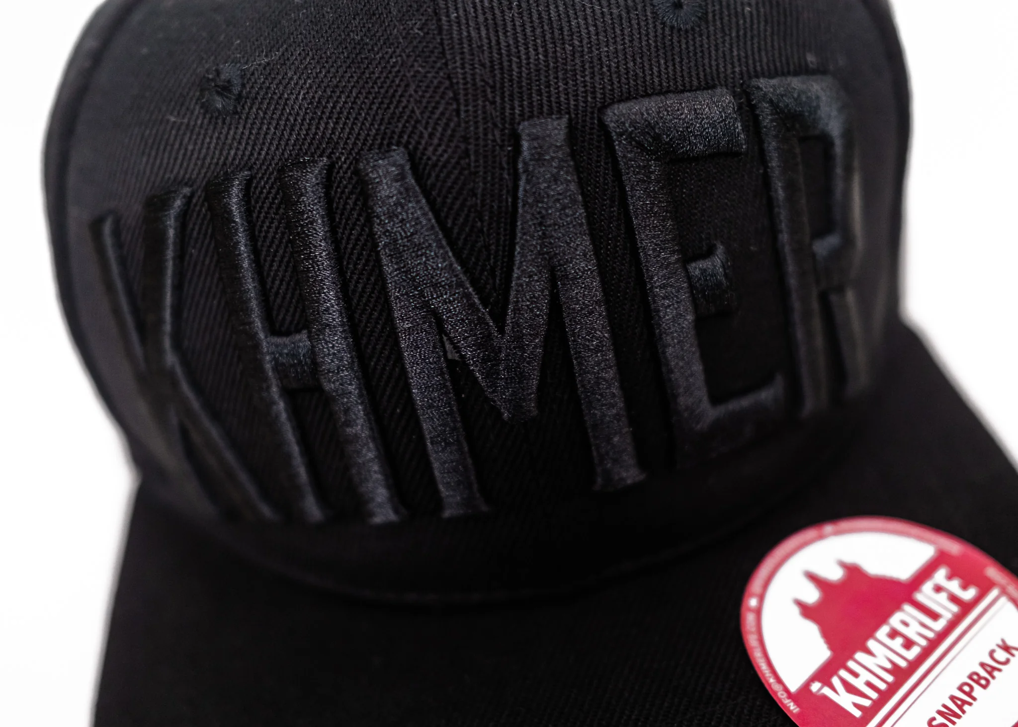 KHMER Snapback Cap - Black - Image 2